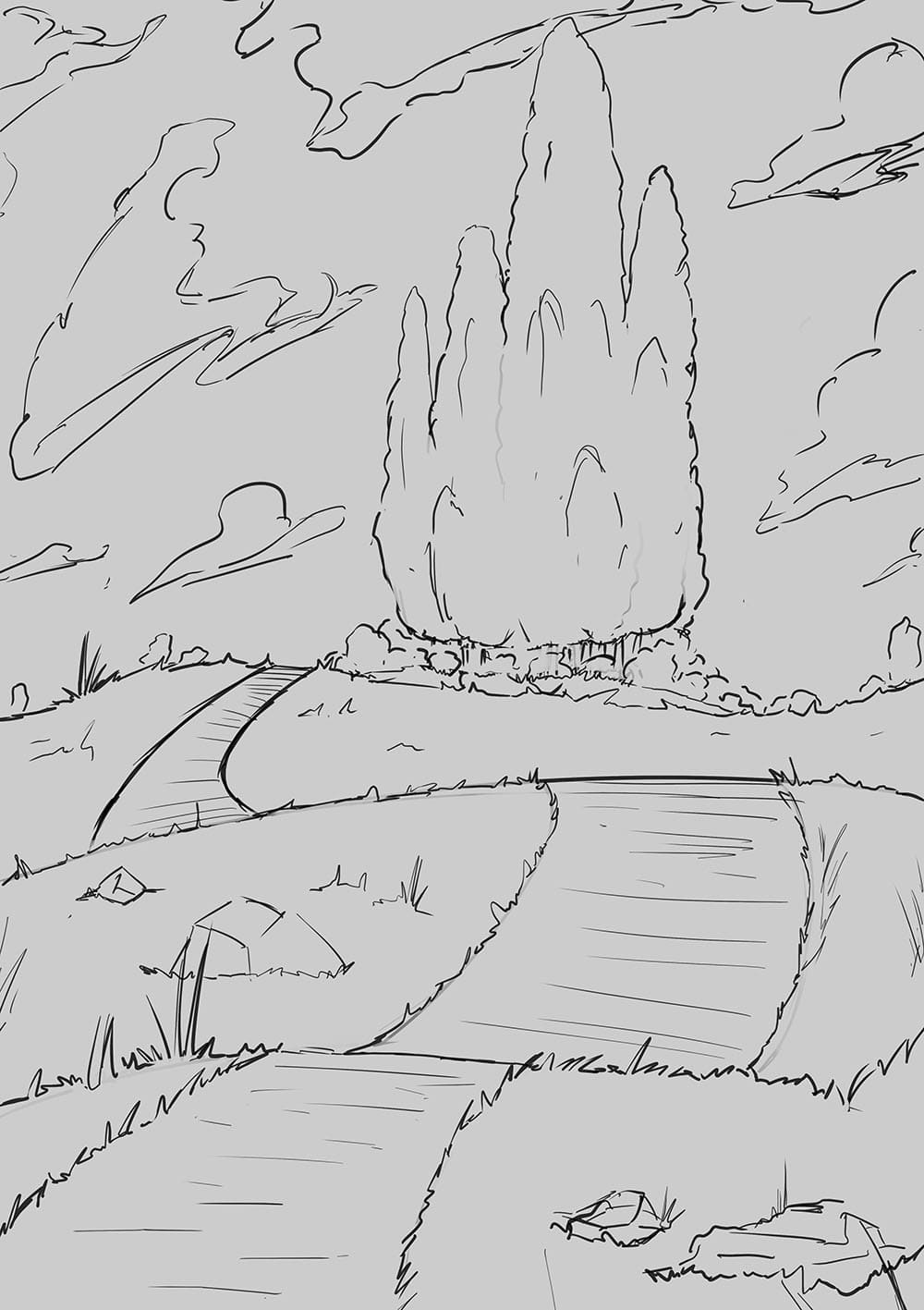 Lonley-tree-Sketch-min